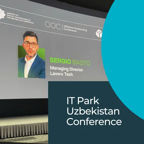 Managing Director LavoroSolutions speaks at Offshore Outsourcing Conference IT Park Uzbekistan, Showcasing Key Tools for IT Business Growth